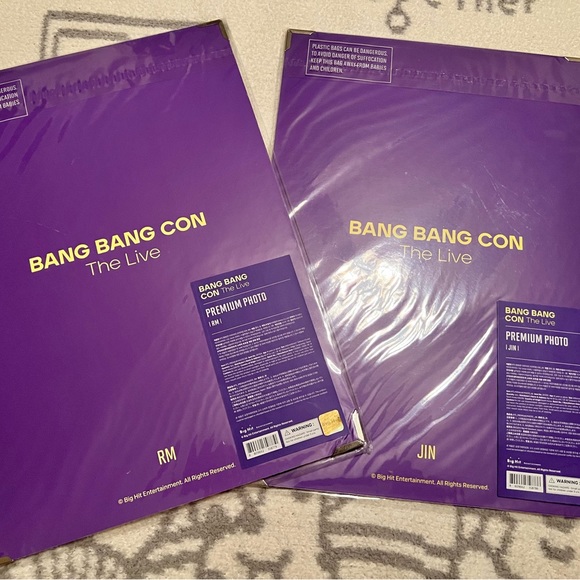 Official BTS Bang Bang Con RM & Jin Premium Photos - Picture 3 of 4